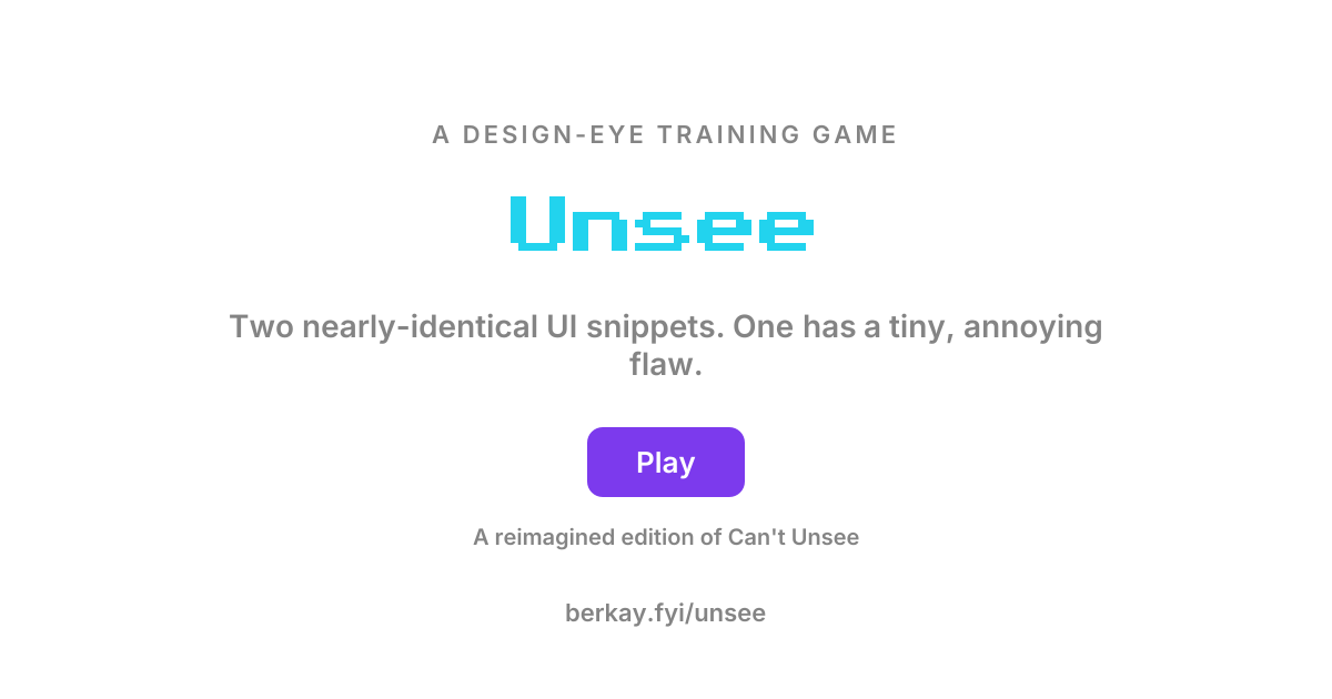Unsee cover